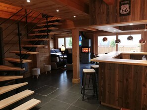 Interior - CHALET MMETA 12 PERS.,OPEN VIEW, JACUZZI,SAUNA,BILLIARDS,BOWLING ALLEY,PLAYGROUN (Xonrupt-Longemer)