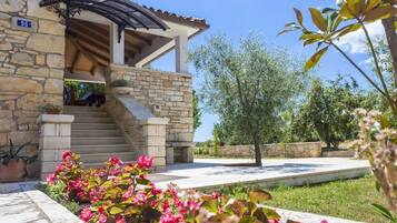 Fassade der Unterkunft