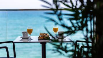 Studio Supérieur, vue mer | Balcon