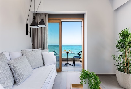 Superior Apartment, Sea View | Living area | Smart TV. North Coast Seaside Suites