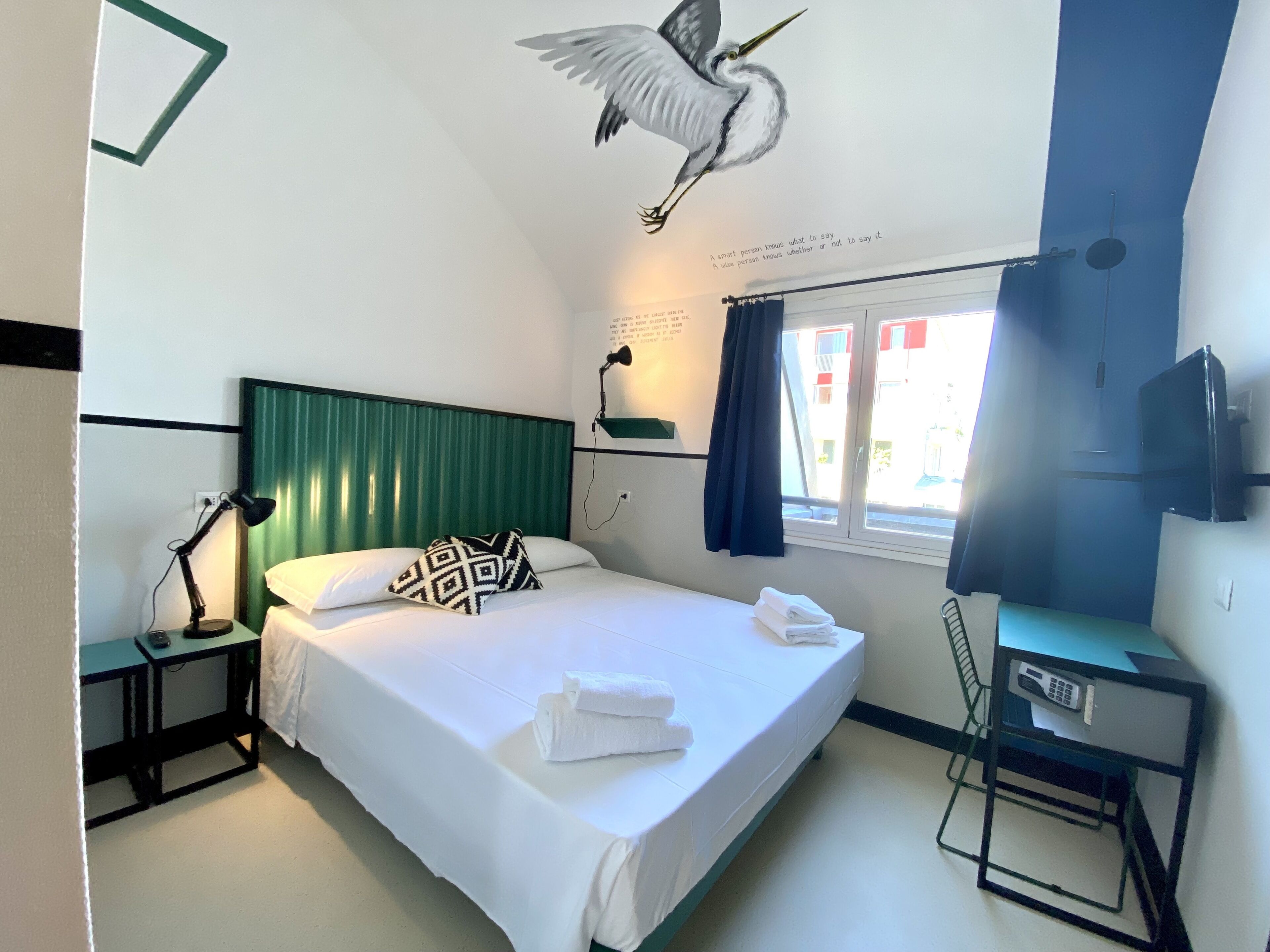 In-room safe, desk, laptop workspace, blackout curtains