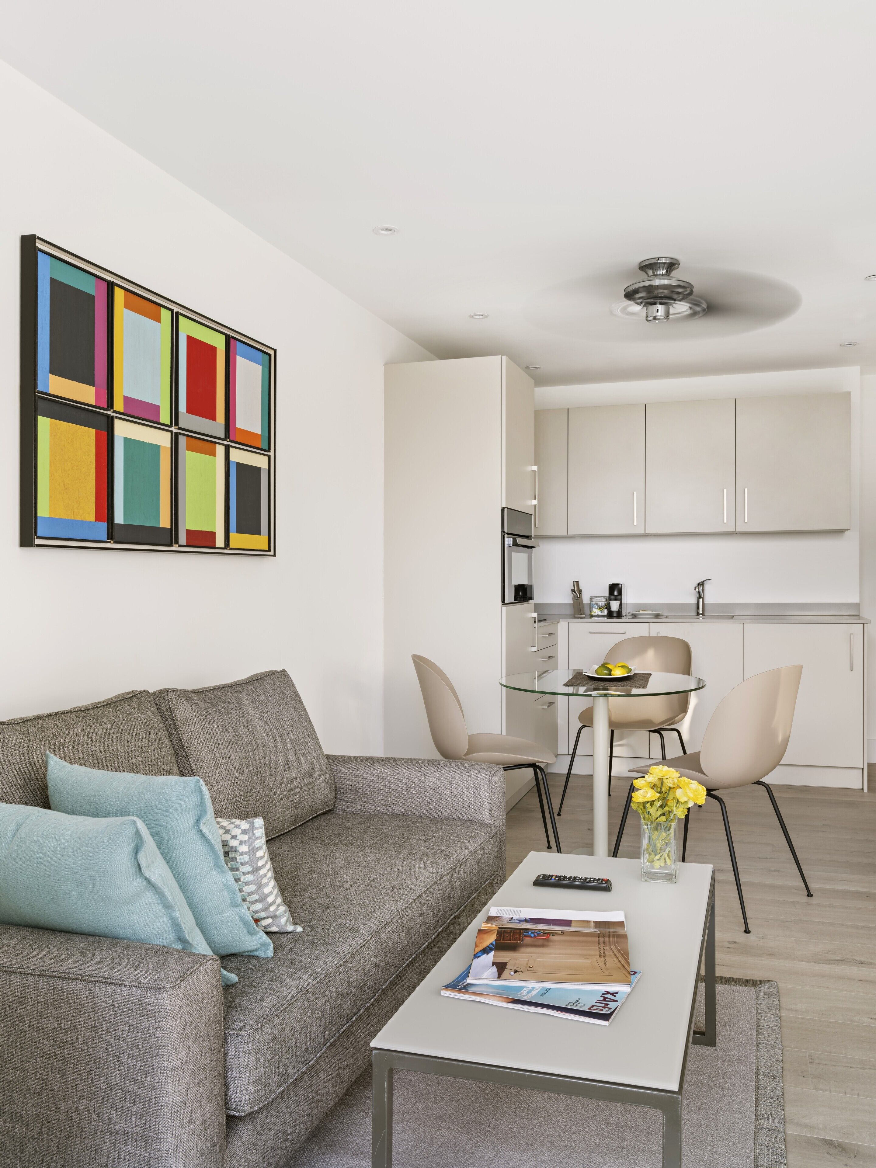 Suite, 1 Bedroom | Private kitchen | Full-sized fridge, microwave, oven, stovetop