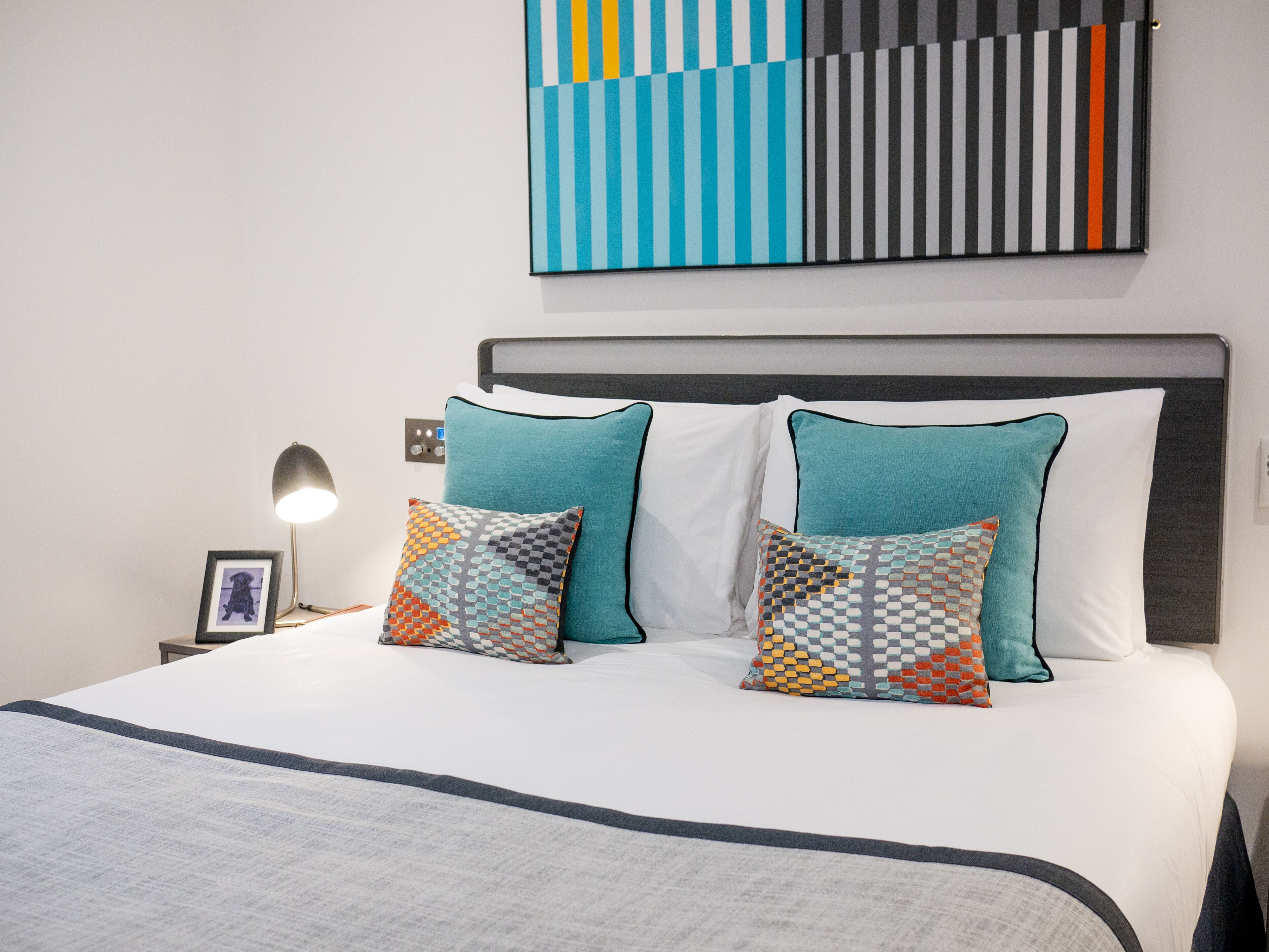 1Bedroom Penthouse City View and Terrace | Egyptian cotton sheets, premium bedding, in-room safe, desk