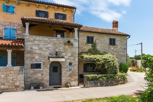 Especially charm stone house with a pool