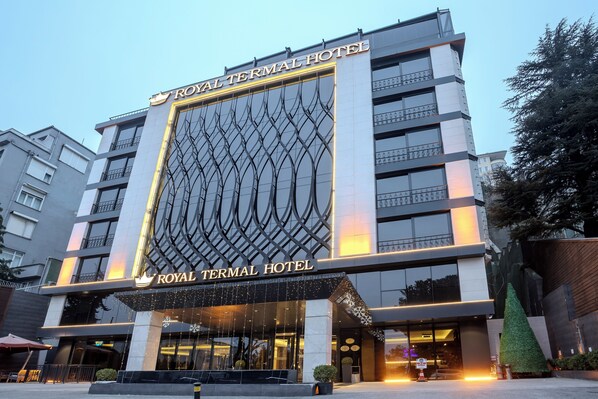 Fassade der Unterkunft