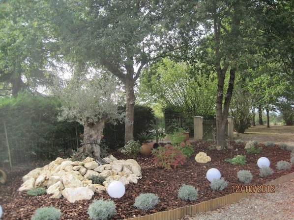 Enceinte de l’hébergement