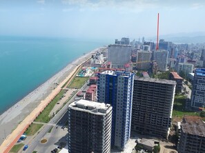 منظر من الجو على ارتفاع عالٍ