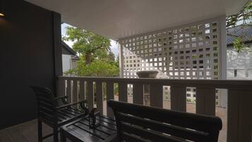 ห้องซูพีเรียดับเบิลหรือทวิน | วิวระเบียง