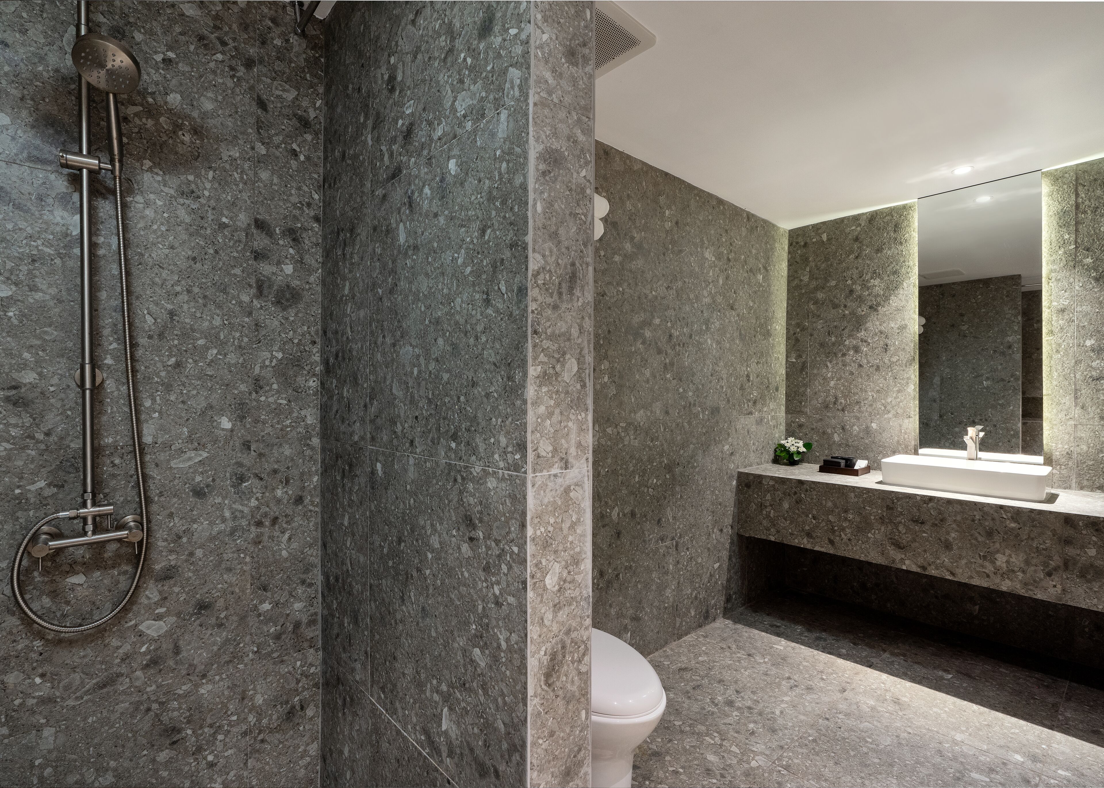 family room | bathroom shower