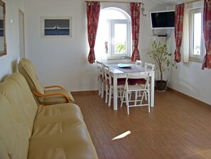 Apartment, 2 Bedrooms | Living area | Flat-screen TV - Lovely Apartment No.1 in Liznjan (Liznjan)