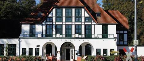 Voorkant van accommodatie