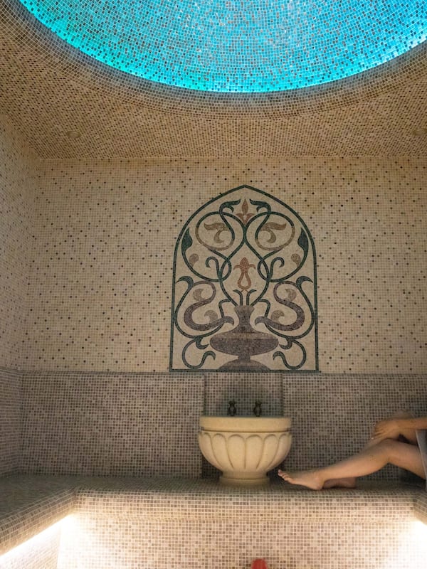 Salas de tratamiento para parejas, baño turco/hammam