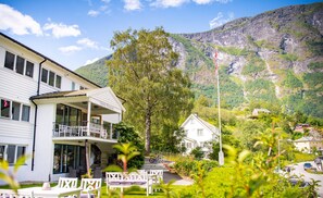 Voorkant van accommodatie