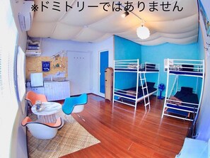 Standard Quadruple Room, 4 Bedrooms, Non Smoking (1) | Minibar, individually furnished, desk, free WiFi