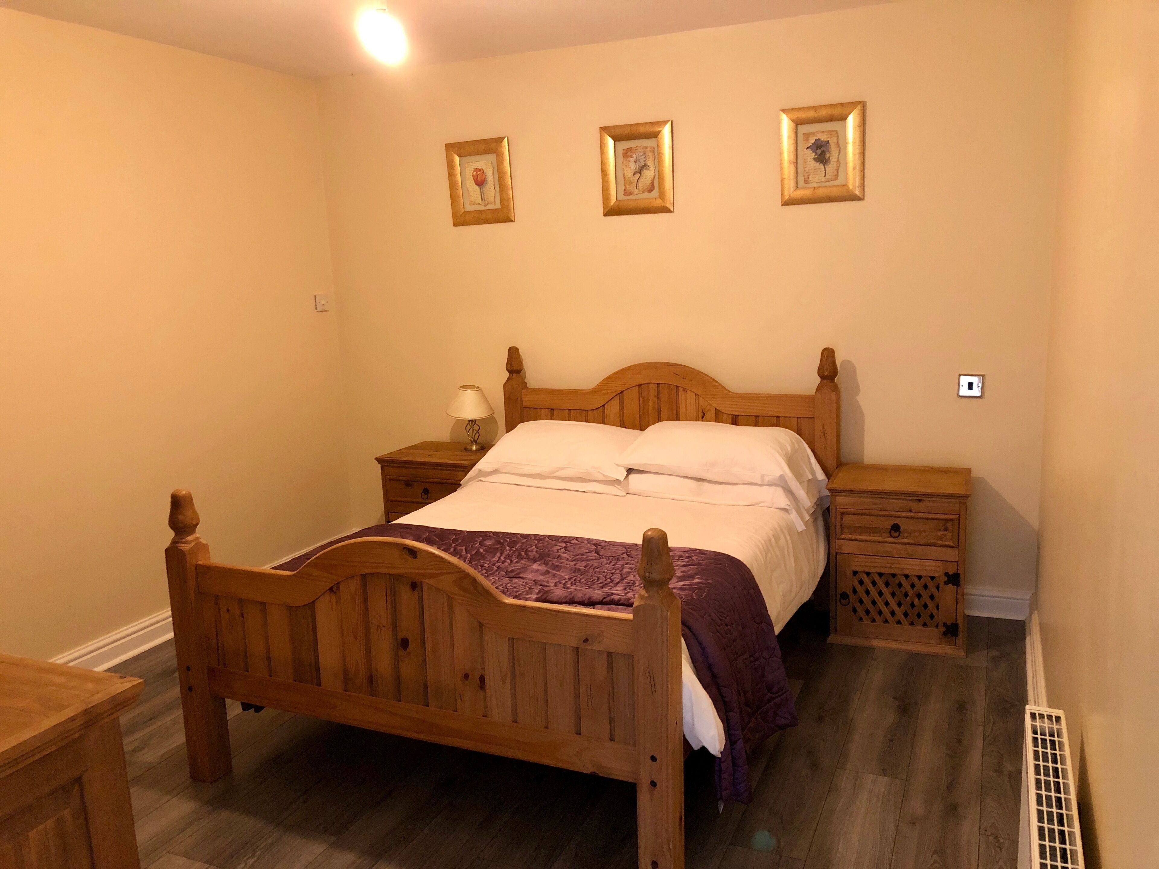 1 bedroom, blackout curtains, soundproofing, iron/ironing board