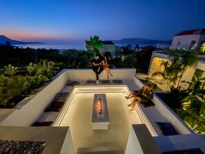 Vue depuis l’hébergement