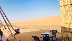 View from room - Wahiba Bedouin Rustic Camp (Bidiya)