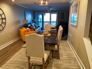 Dining - Ocean Views From Your Own Balcony, 3 Bedroom Villa, 634 New Haven Court (Fripp Island)