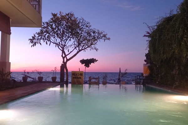 Front of property – evening/night
