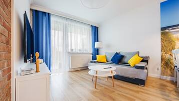 Apartamento Deluxe (47, ul. Kasprowicza 16 A) | 1 dormitorio, decoración individual, mobiliario individual