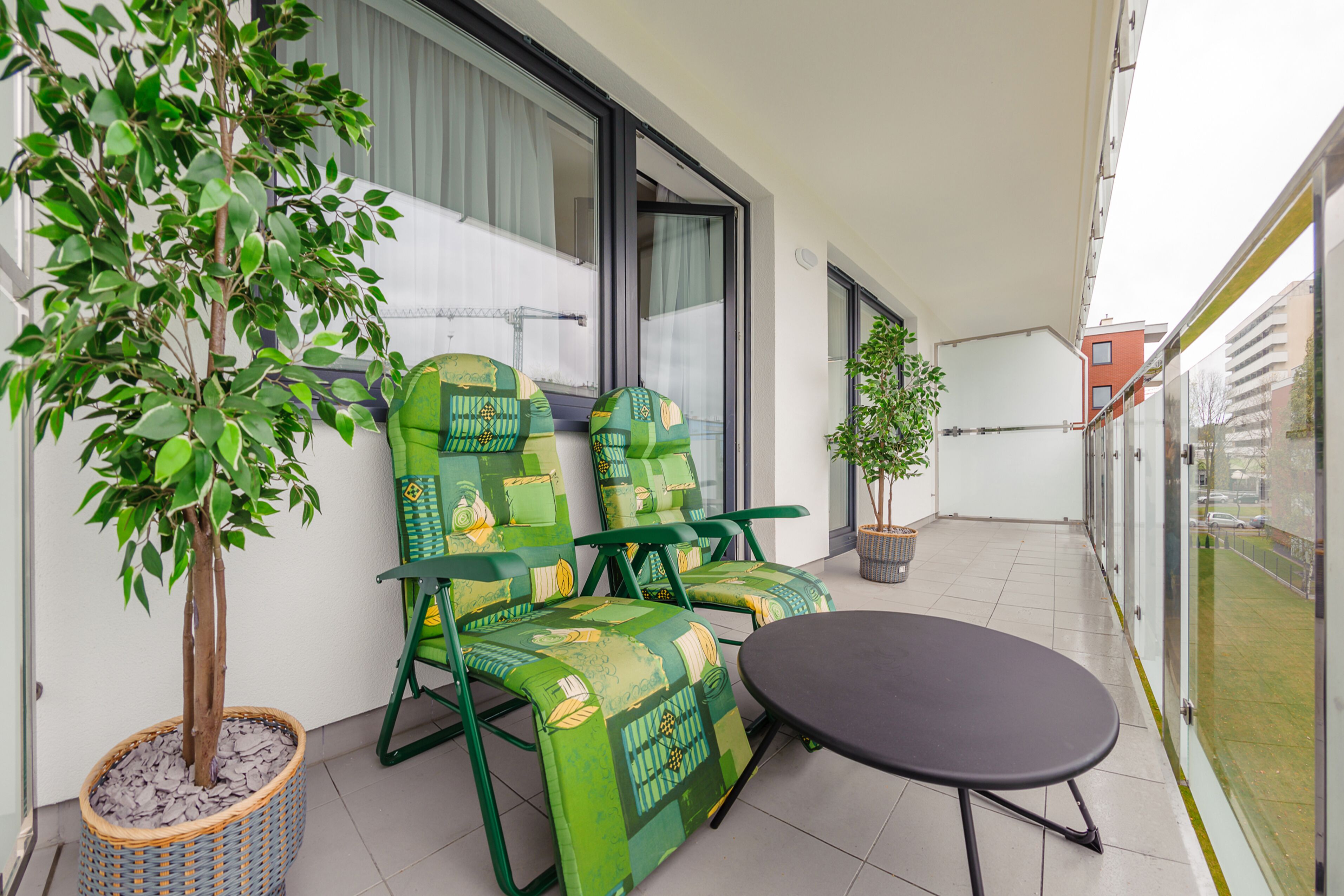 Apartamento Deluxe (47, ul. Kasprowicza 16 A) | Balcón