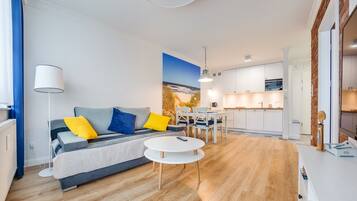 Apartamento Deluxe (47, ul. Kasprowicza 16 A) | 1 dormitorio, decoración individual, mobiliario individual