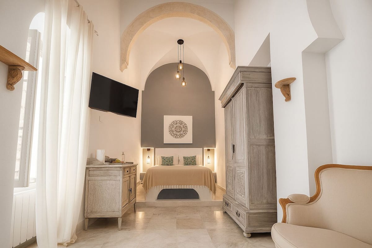 高級客房 (Sarah) | 1 間臥室、迷你吧、書桌、筆電工作空間