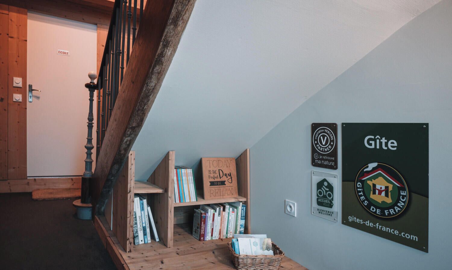 Entrée de l’hébergement