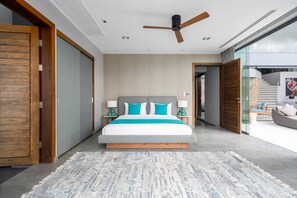 3 chambres, coffre-fort, fer et planche à repasser, lit de bébé portatif