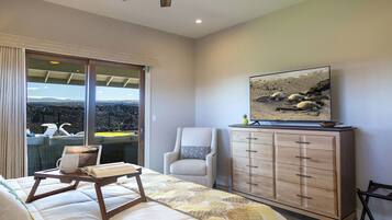 5 bedrooms, iron/ironing board, travel cot, WiFi