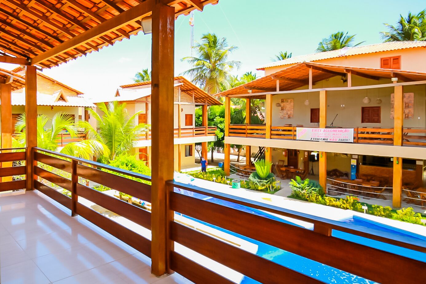 Chalé conforto | Vista do quarto