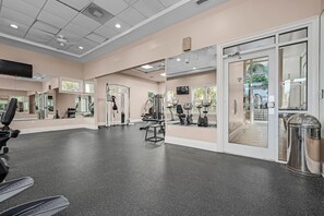 Fitness facility - NEWLY REMODELED! Adagio! Heated Infinity pool, gym, Private Beach, 1st Floor! (Santa Rosa Beach)