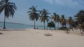 Aan het strand