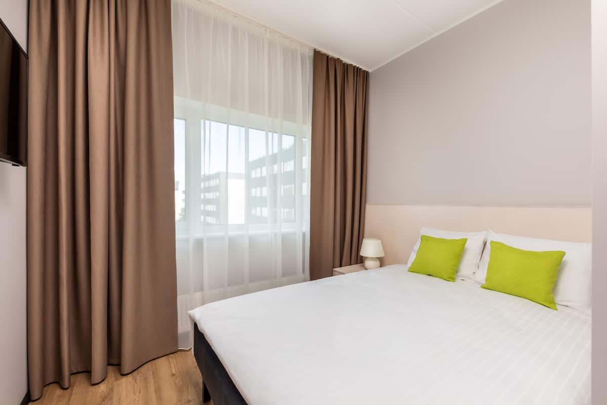 Economy Double Room | Blackout drapes, soundproofing, free WiFi, bed sheets
