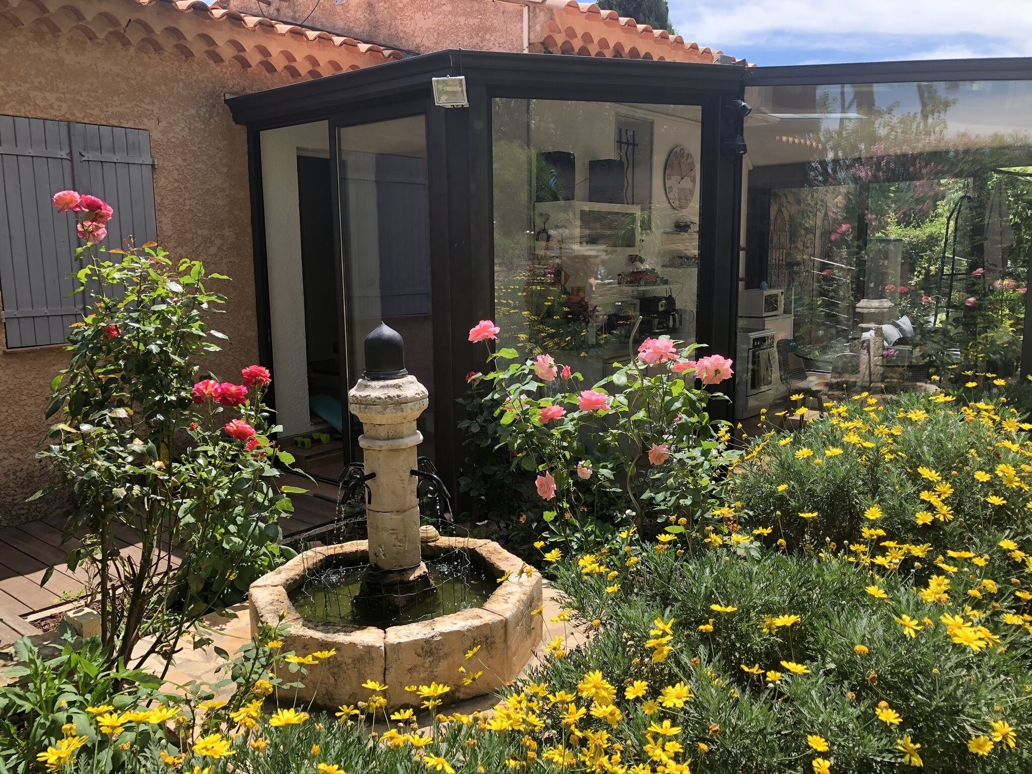 Enceinte de l’hébergement