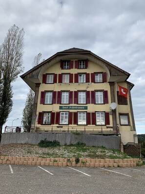 Voorkant van accommodatie