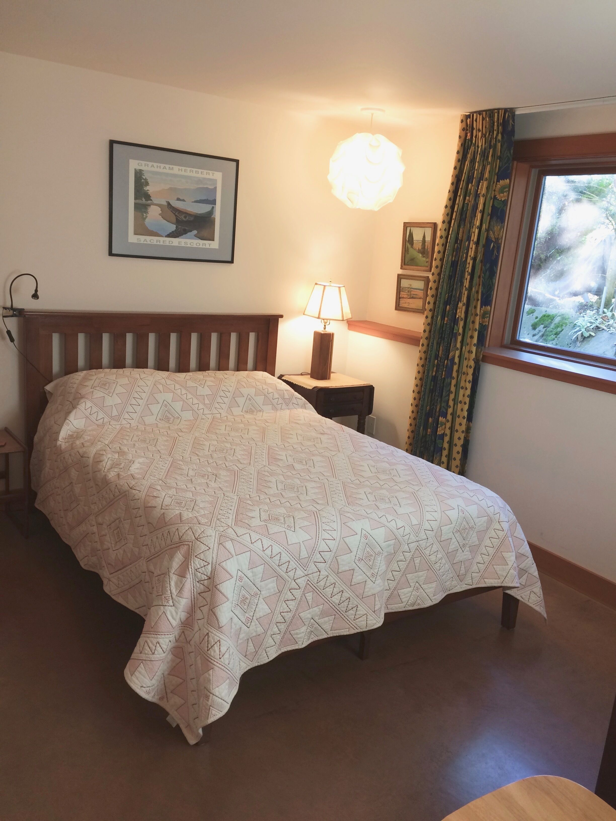 1 غرفة نوم ومكتب وواي فاي