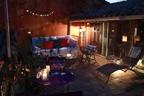 Belle maison de village en Languedoc avec patio 