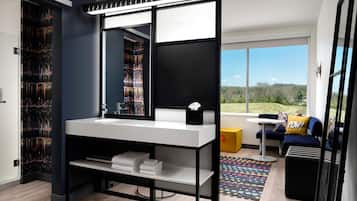 Premium bedding, pillowtop beds, in-room safe, laptop workspace