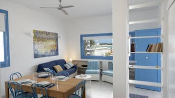 Casa familiare, 2 camere da letto, vista mare | Coin séjour