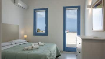 Casa familiare, 2 camere da letto, vista mare