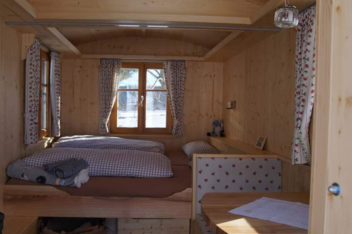 Mobile Unterkunft, Gemeinschaftsbad (Weideglück) | 1 Schlafzimmer, kostenloses WLAN