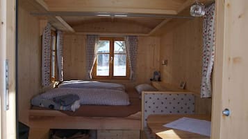 Mobile Unterkunft, Gemeinschaftsbad (Weideglück) | 1 Schlafzimmer, kostenloses WLAN