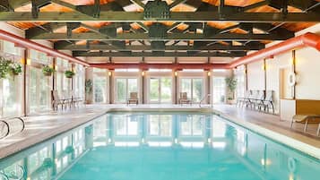 Indoor pool, a heated pool