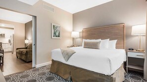 1 室のベッドルーム、アイロン / アイロン台、インターネット、ベッドシーツ