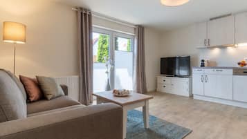 Apartment, Terrace | Living area | LCD TV