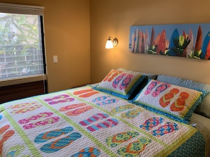 1 dormitorio, tabla de planchar con plancha, cuna de viaje y wifi gratis