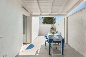 Outdoor dining - 1689 Villa Blu Cobalto - Appartamento 3 (San Pietro in Bevagna)