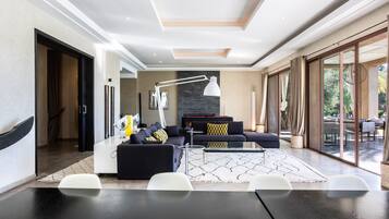 Villa, Multiple Bedrooms | Living area | Flat-screen TV, stereo