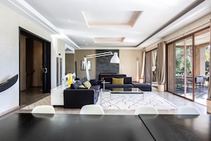 Villa, Multiple Bedrooms | Living area | Flat-screen TV, stereo